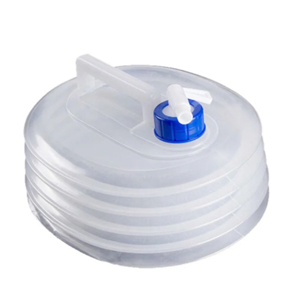 3L 5L 8L 10L 15L Outdoor Collapsible Foldable Water Bags Container Camping Hiking Portable Survival Water Storage Carrier Bag