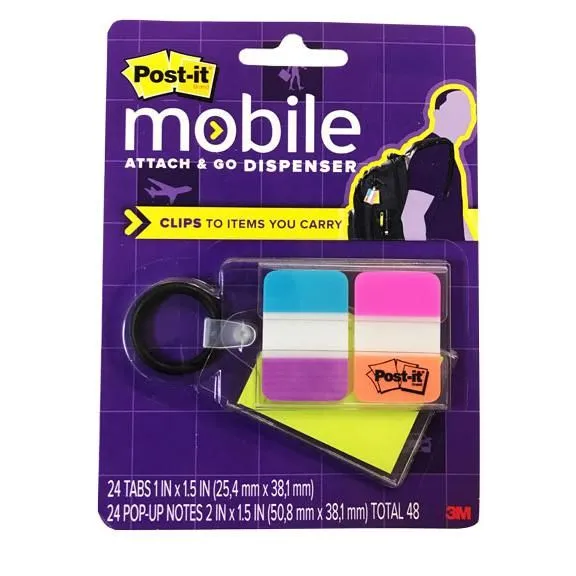 3M Post-it Pop Up Notes Attach and Go Dispenser PM-KC1