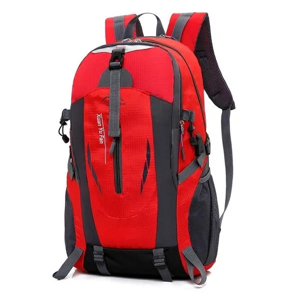50L USB Outdoor Hiking Sport Trekking Fishing Waterproof Camping Backpack