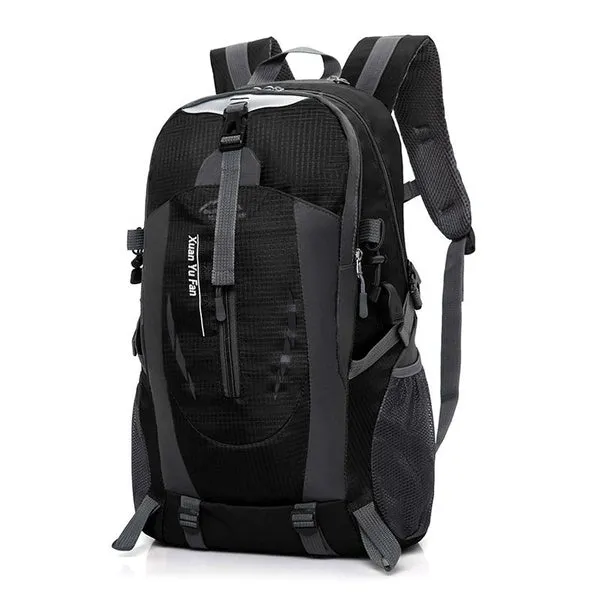 50L USB Outdoor Hiking Sport Trekking Fishing Waterproof Camping Backpack