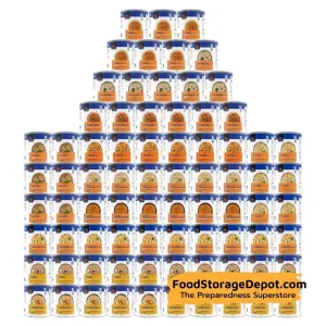 6 Months Freeze-Dried Meals Food Supply (Mountain House)