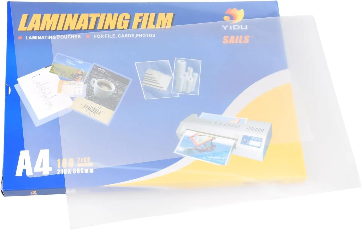 A4 Thermal Laminating Pouches - 100 Pieces