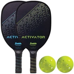 Activator Wood Recreational Series Pickleball Paddle 2 Player Set