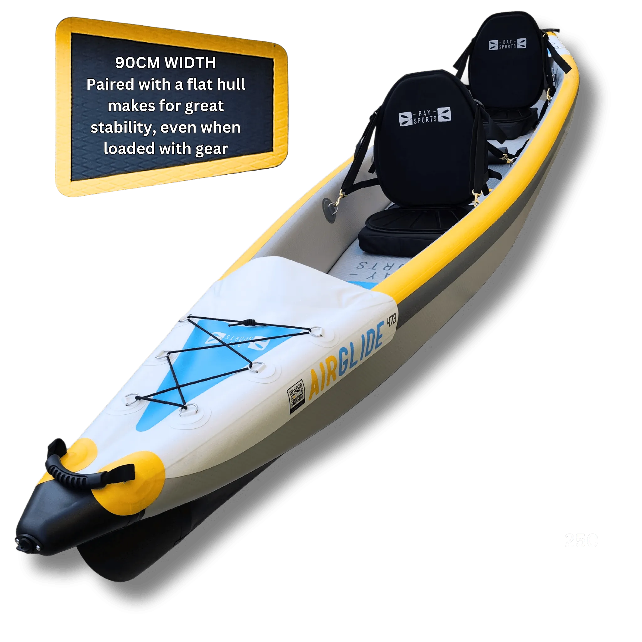 Air Glide 473 - 4.73M Double Inflatable Kayak