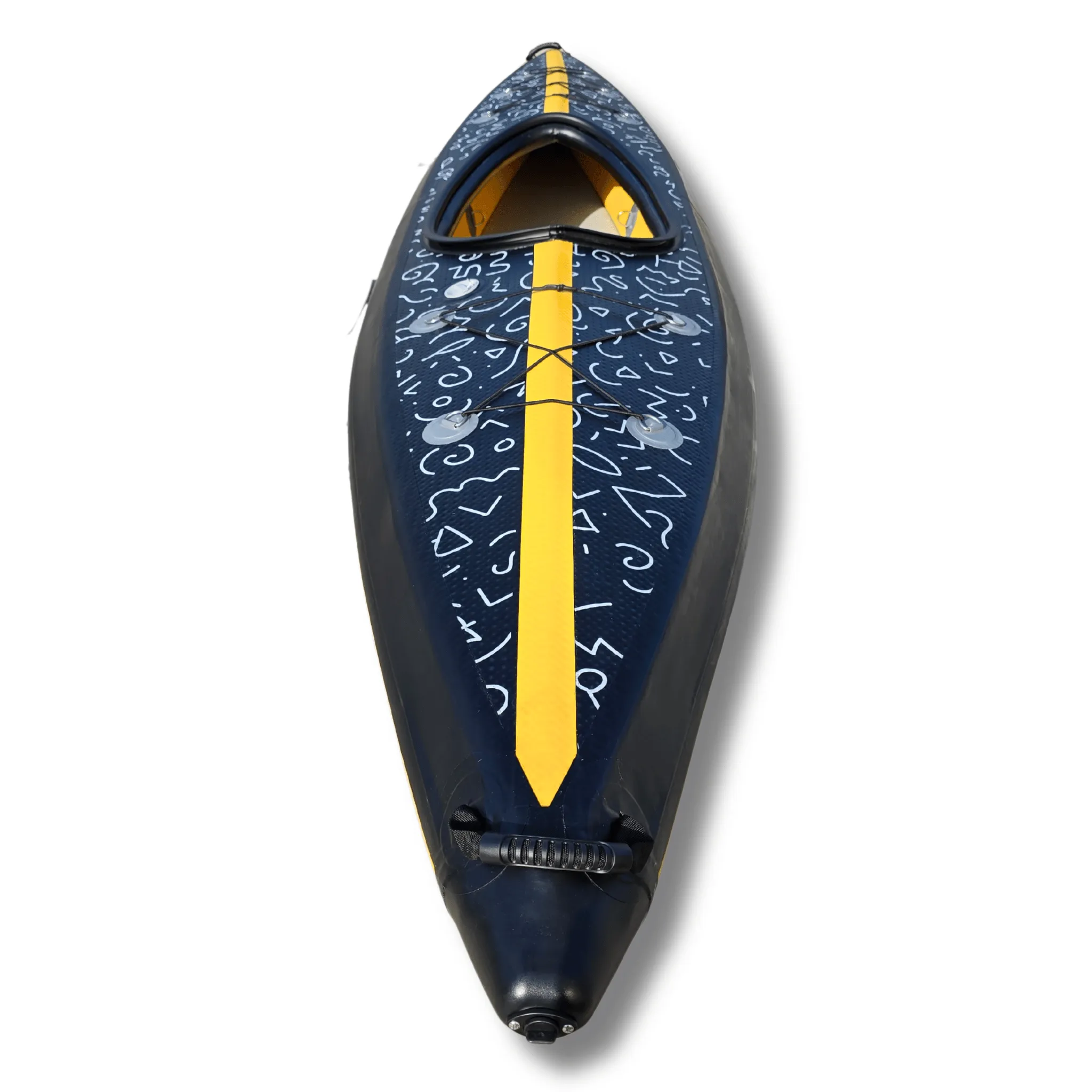 Air Glide Voyager 385 - 3.85M Single Sit In Inflatable Kayak