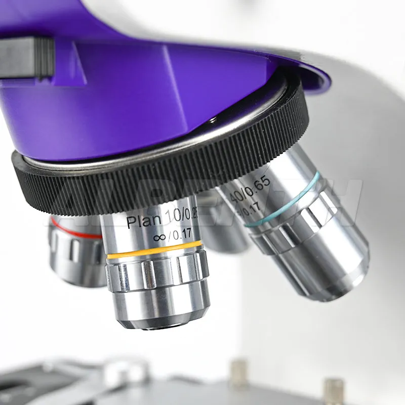Albenth 40x-1000x Infinity Plan Achromatic Binocular Laboratory Compound Microscope