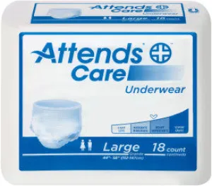 Attends Care Underwear, Large
