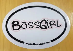 BassGirl® Euro Fishing Stickers