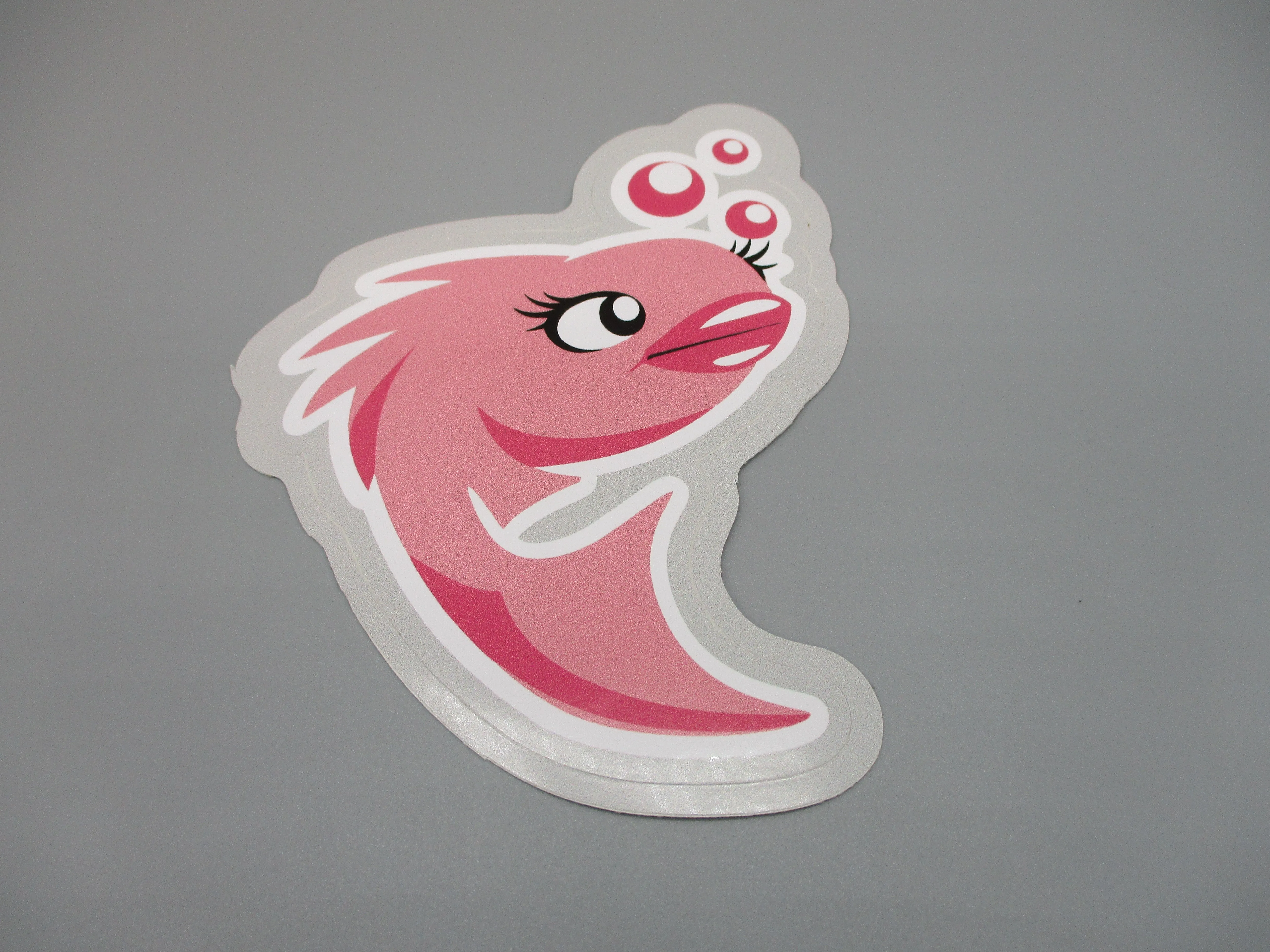 BassGirl Fish Sticker
