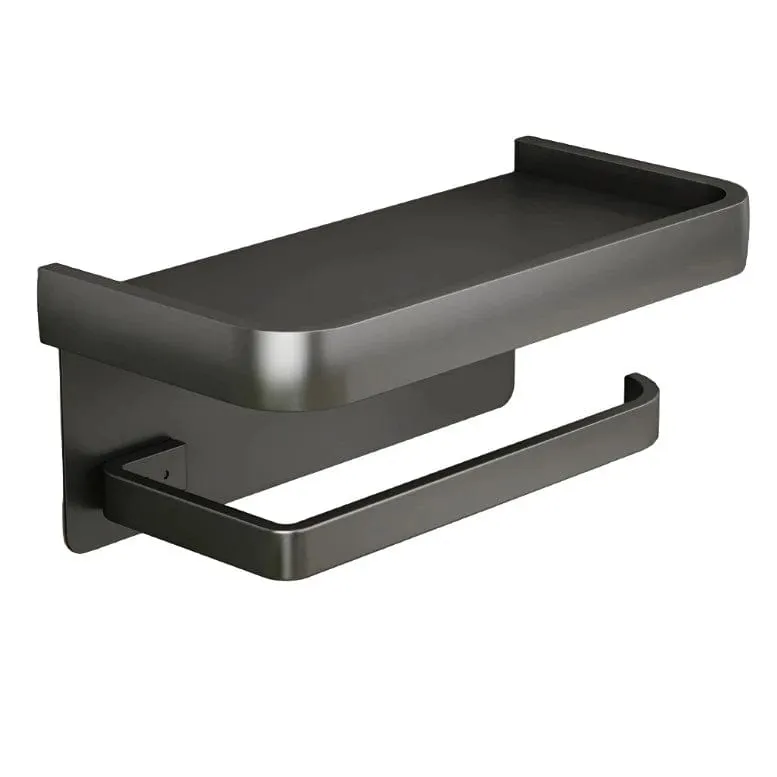 Bathroom Grey Toilet Tissue Paper Holder - 2009