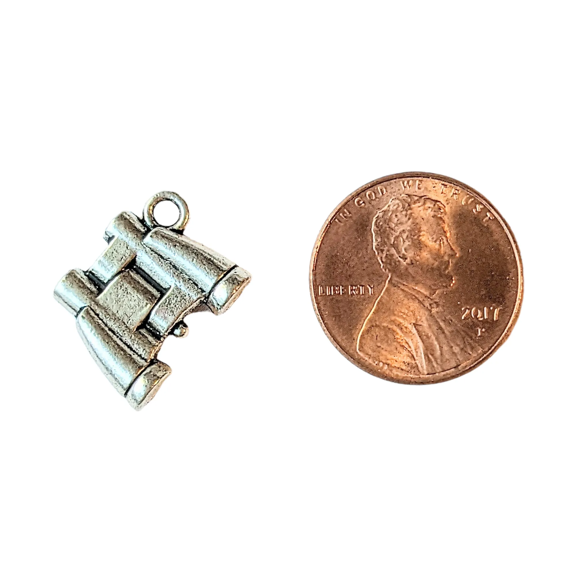 Binoculars Charm Pendant