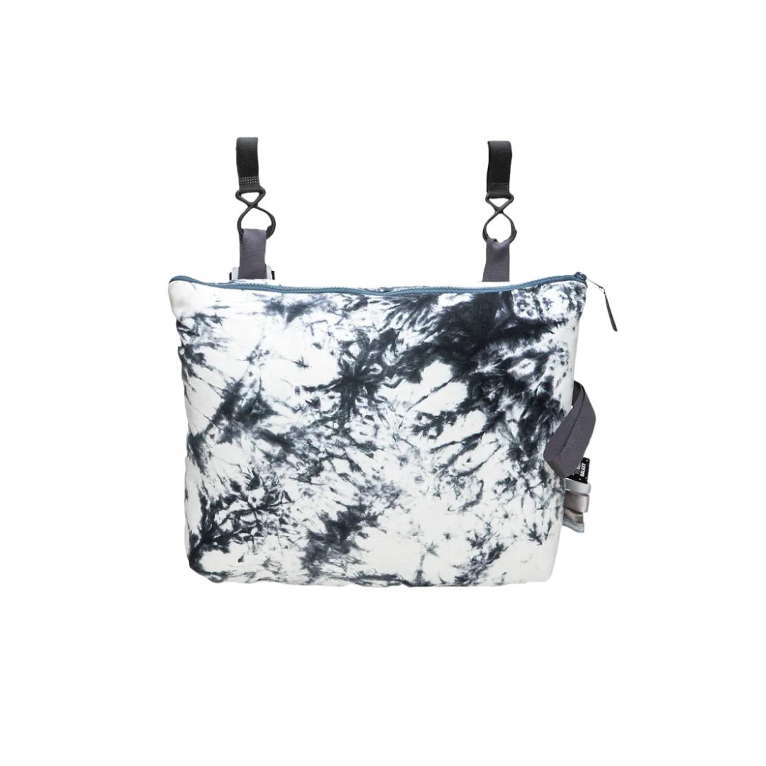 Black Tie Dye Stroller Bag