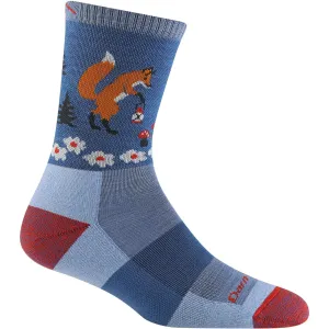 Darn Tough Womens Critter Club Micro Crew Lightweight Hiking Socks - Clearance