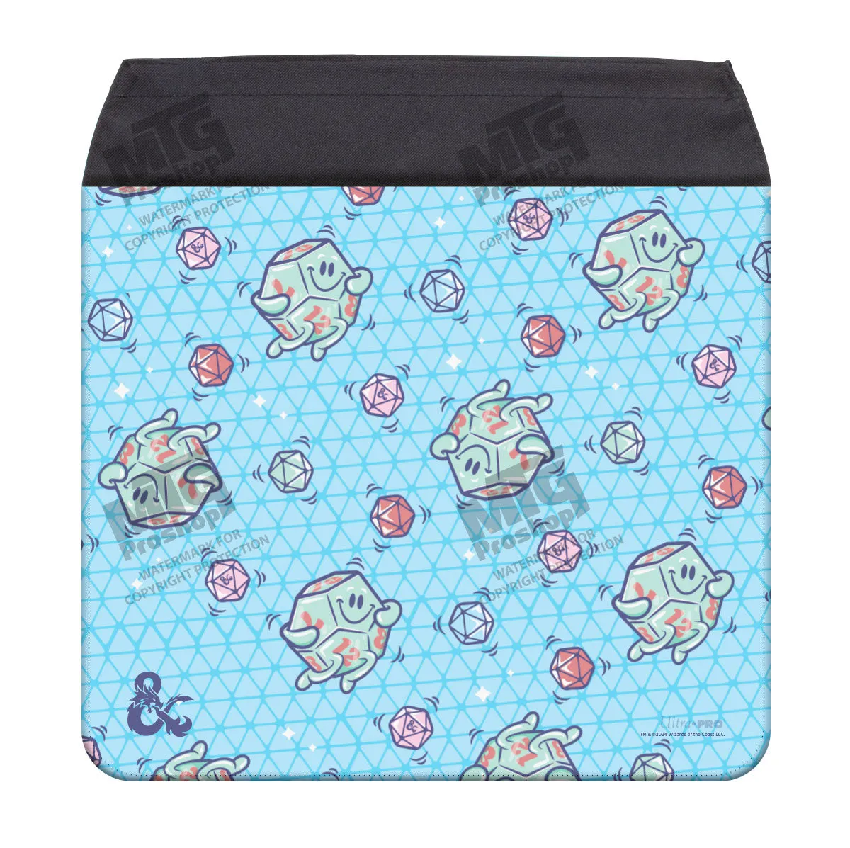 “Delightful Dice" Pattern Bag Flap for Dungeons & Dragons 2024