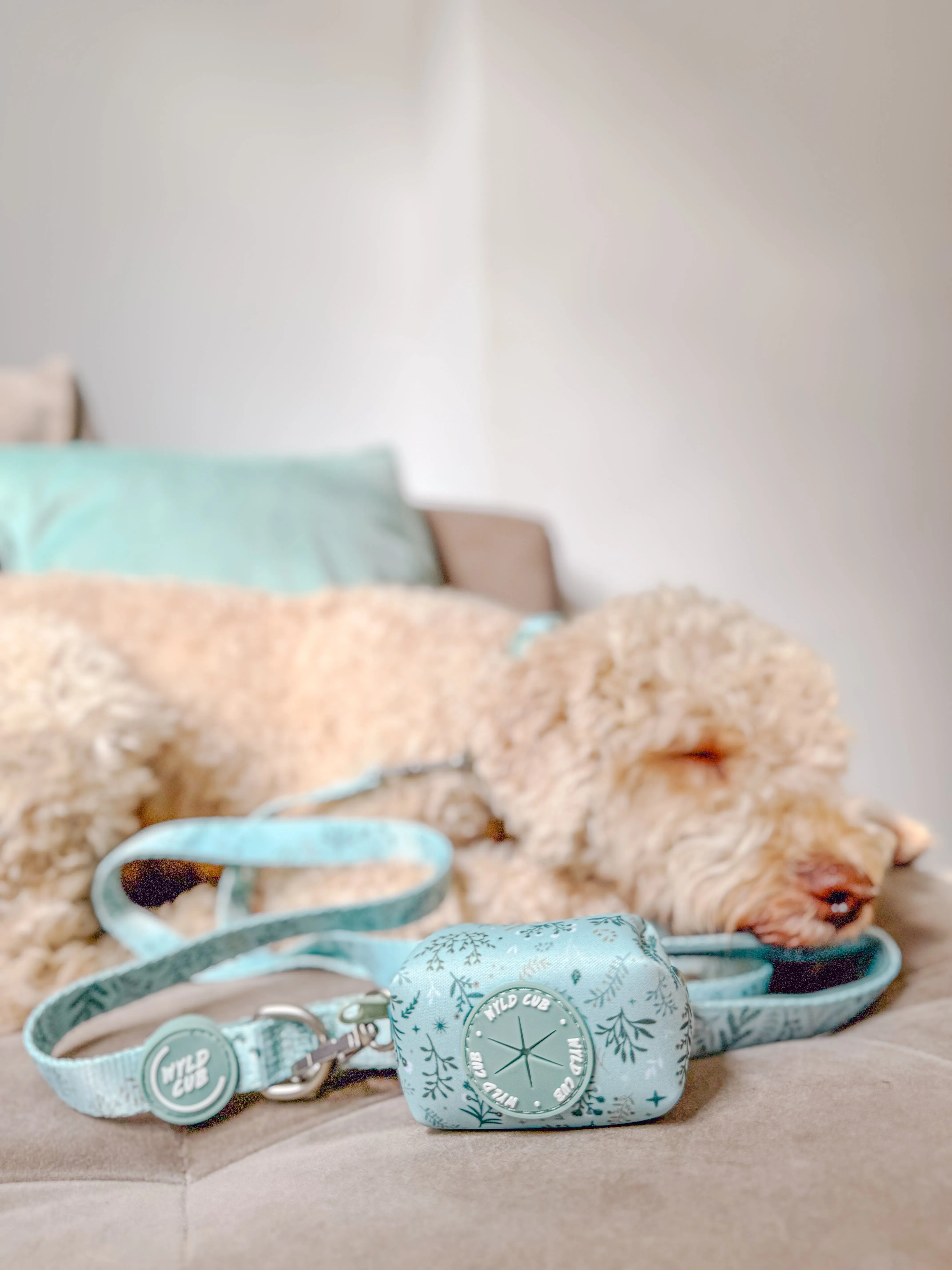 Dog Poop Bag Holder: Chiswick Pistachio