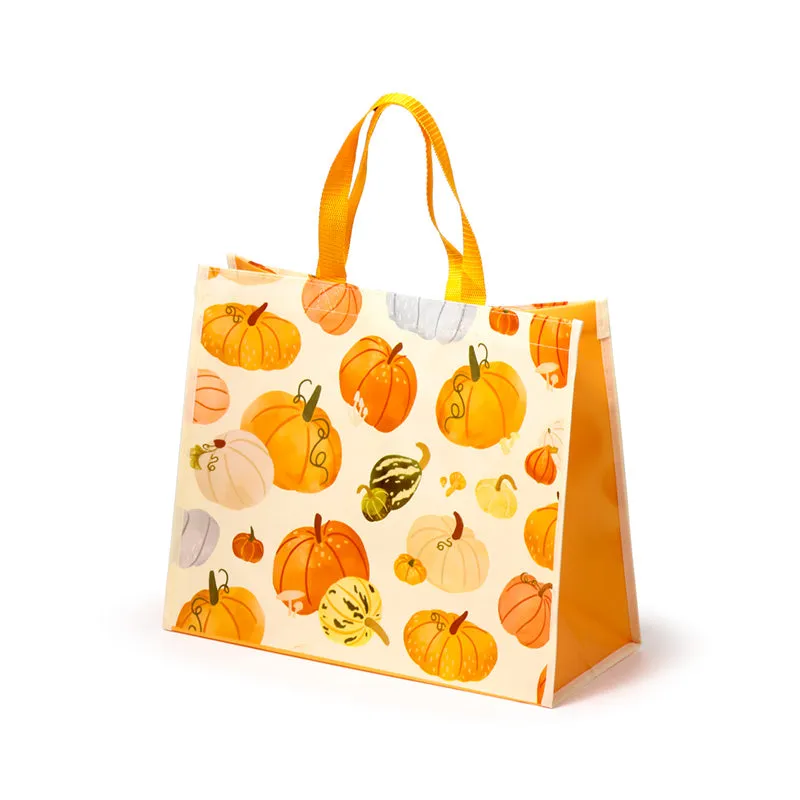 Durable Reusable Shopping Bag - Autumn Harvest