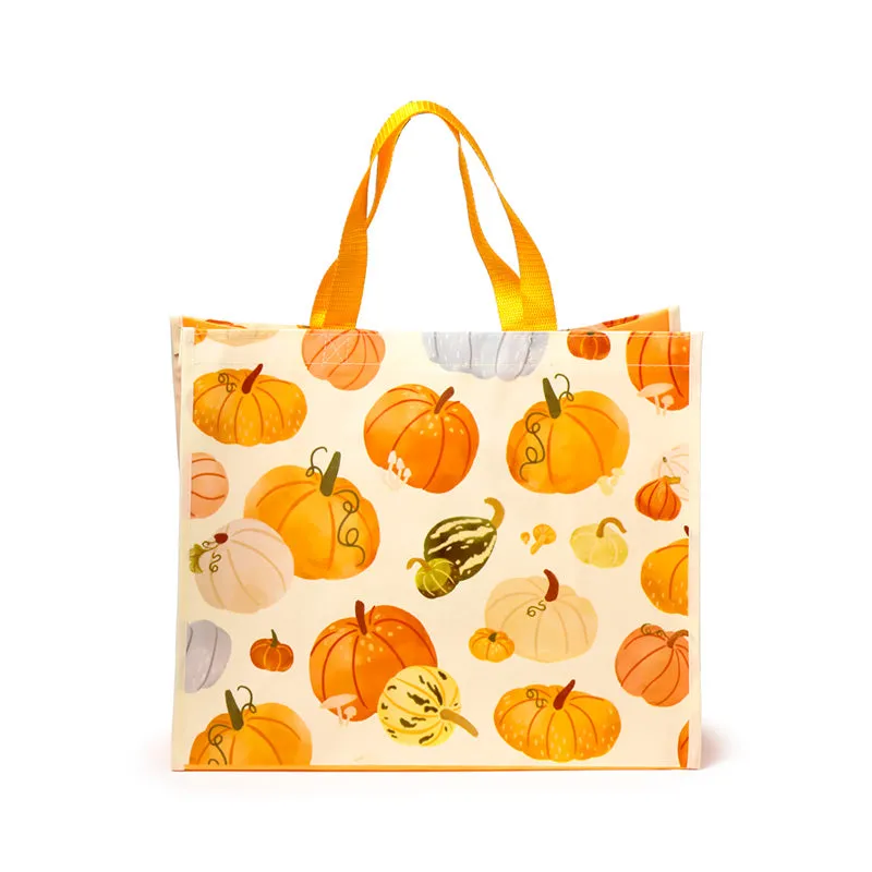 Durable Reusable Shopping Bag - Autumn Harvest