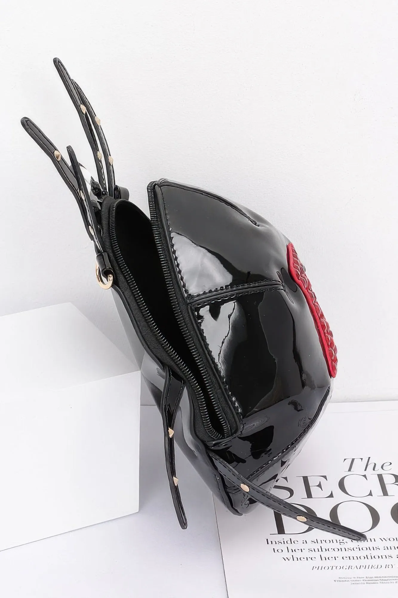 Enamel Spider Novelty Bag