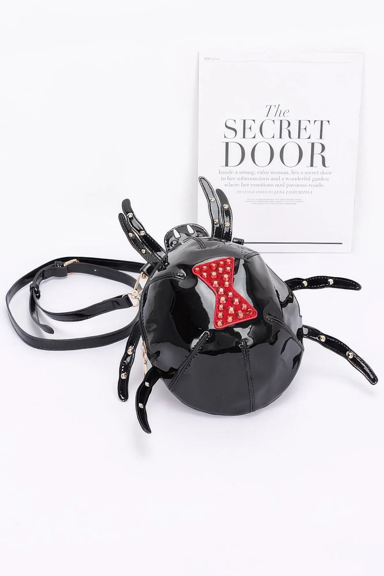 Enamel Spider Novelty Bag