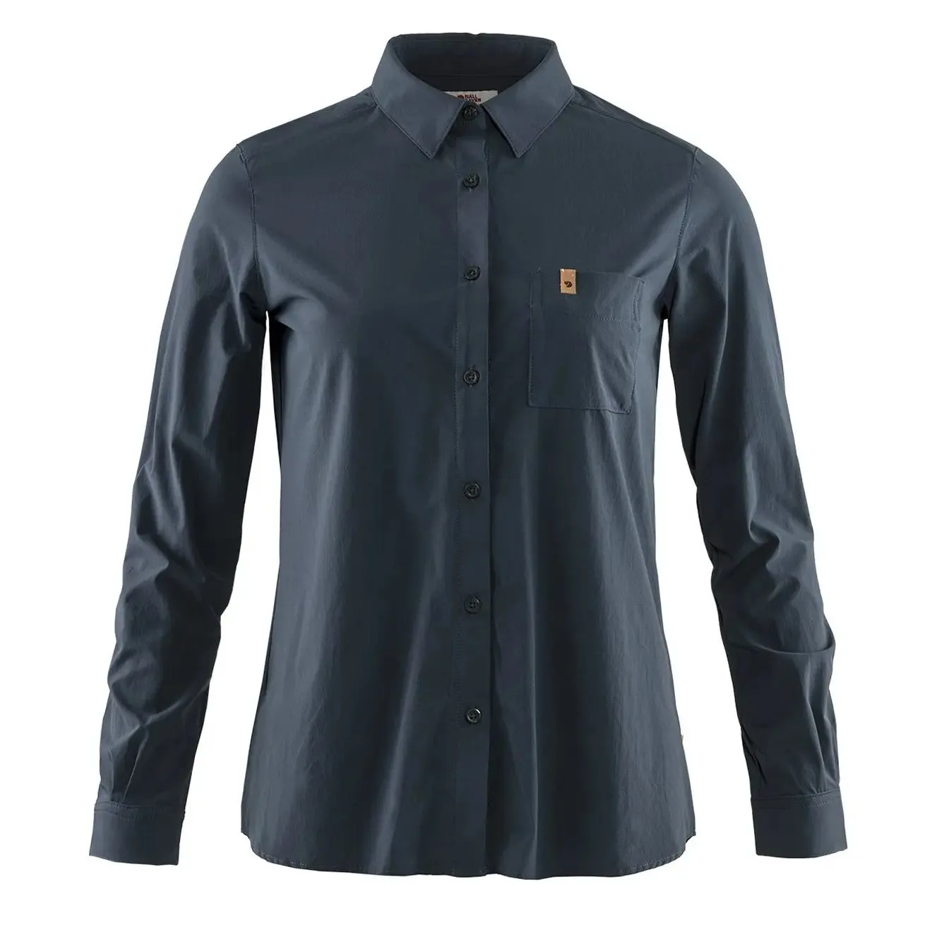 Fjallraven Womens Ovik Lite Shirt LS Navy