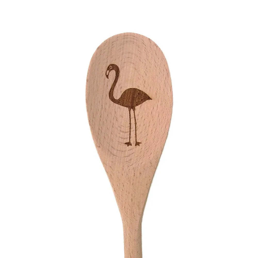 Flamingo Wooden Spoon