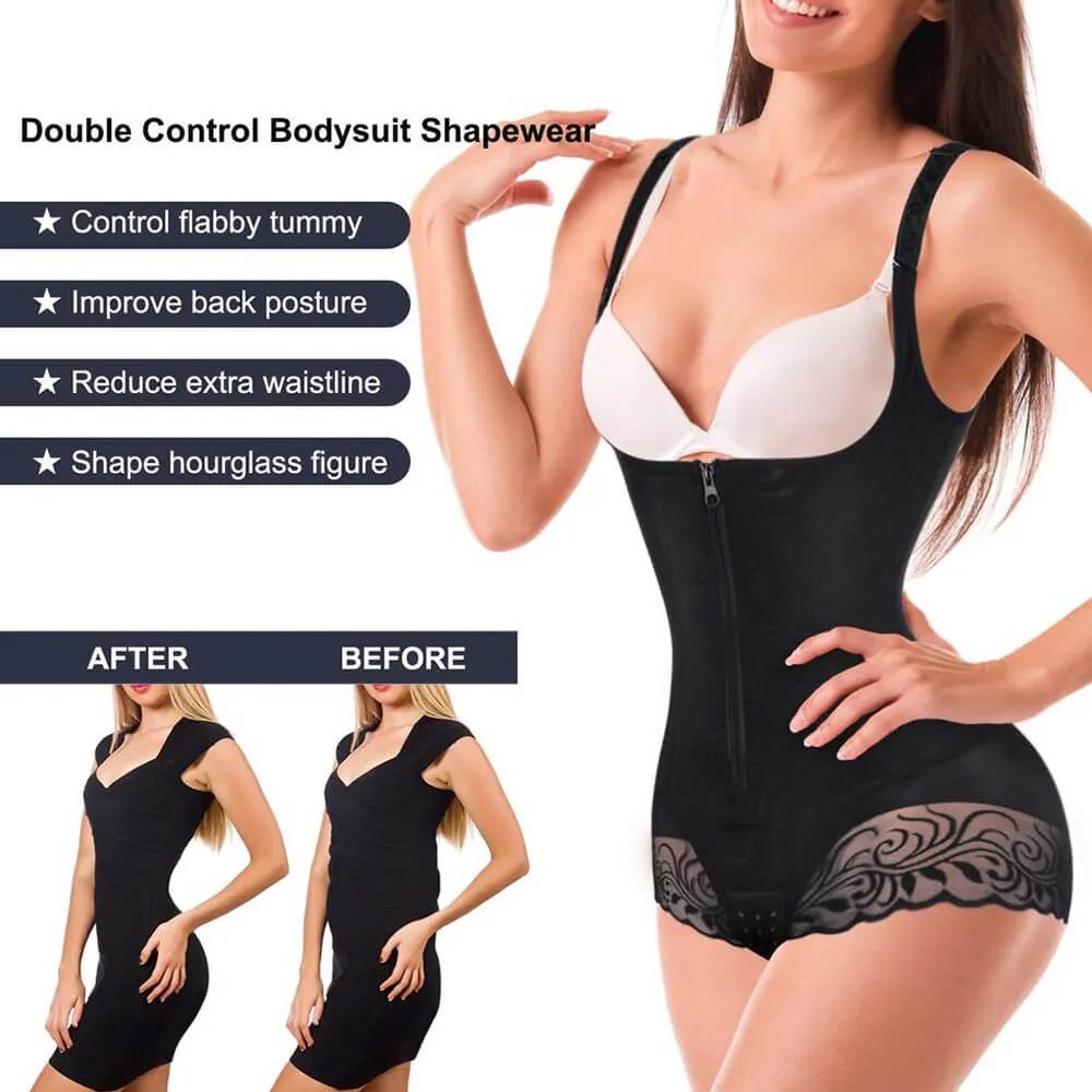 Full Body Breathable Double Slim Shapewear