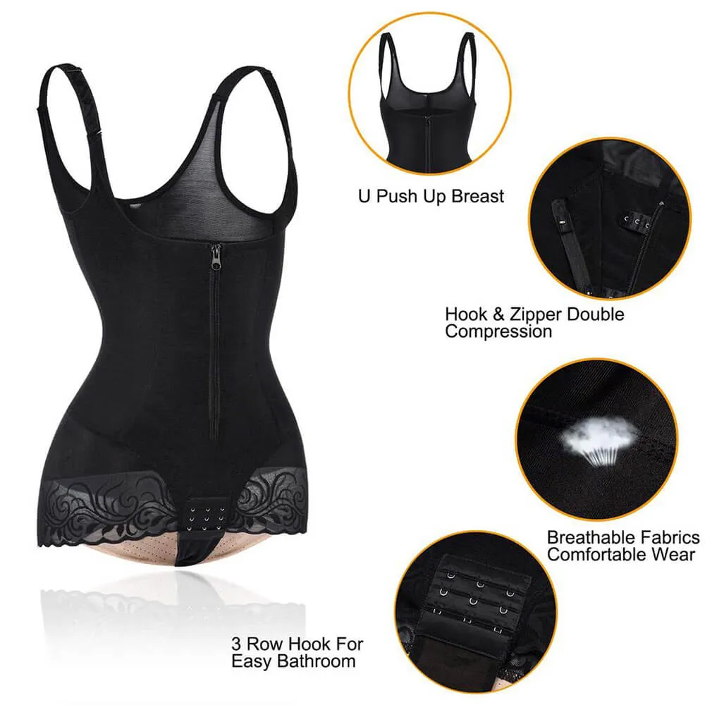 Full Body Breathable Double Slim Shapewear
