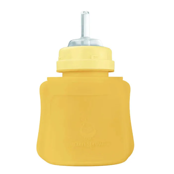 Green Sprouts Silicone and Sprout Ware® Food Pocket (5 oz.) - Yellow 6M 