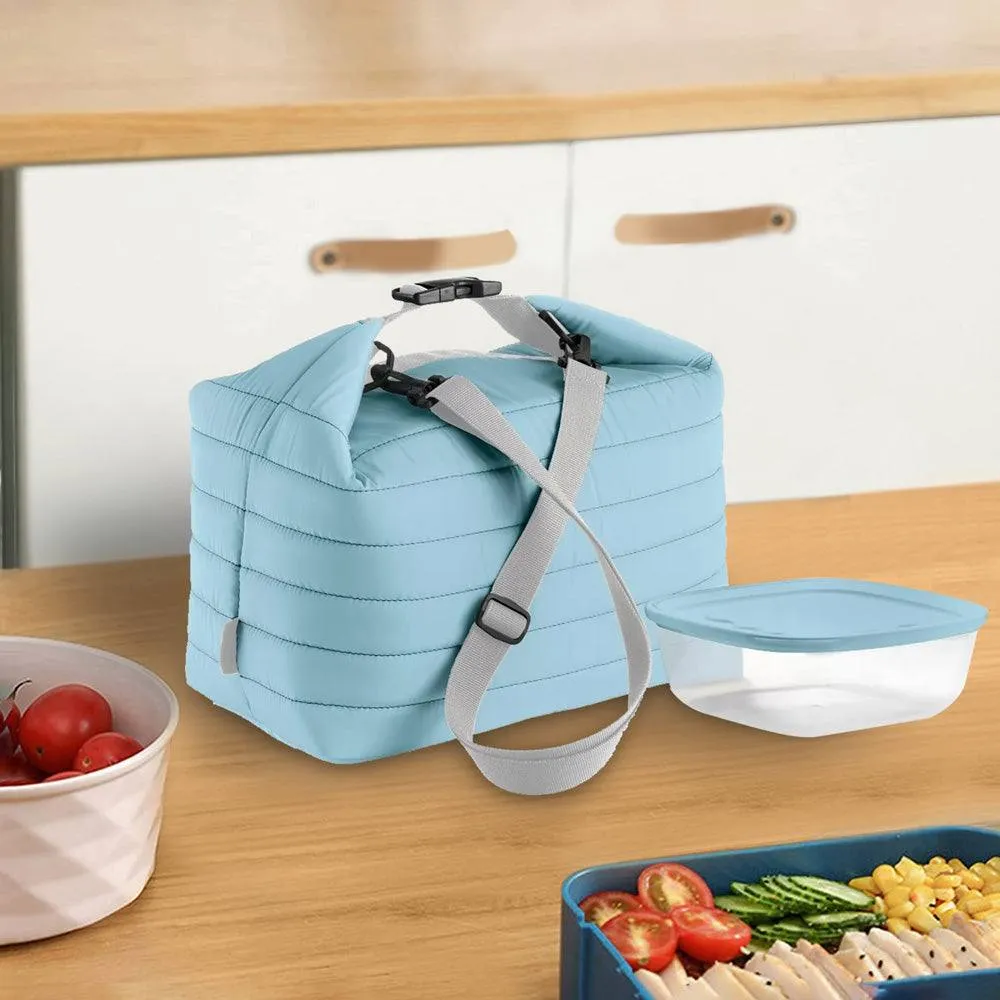 Guzzini On The Go Handy Bio Thermal  Large Bag And Container Blue GZ32903134
