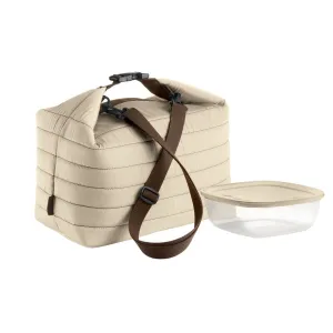 Guzzini On The Go Handy Bio Thermal Large Bag And Container Taupe GZ03290379
