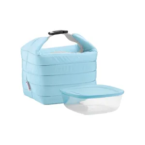 Guzzini On The Go Handy Bio Thermal  Small Bag And Container Blue GZ032950134