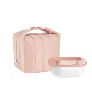 Guzzini On The Go Handy Bio Thermal  Small Bag And Container Peach GZ032915251