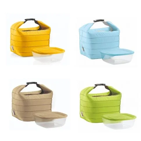 Guzzini On The Go Handy Bio Thermal  Small Bag And Container Peach GZ032915251
