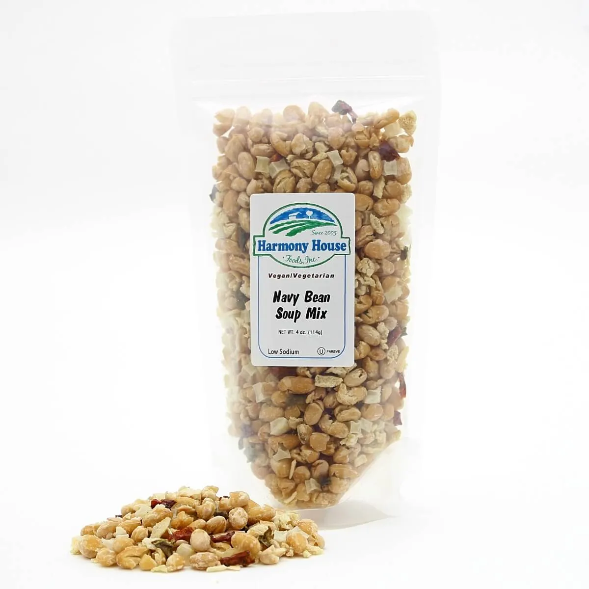 Harmony House Navy Bean Soup Mix - Plain (4 oz)
