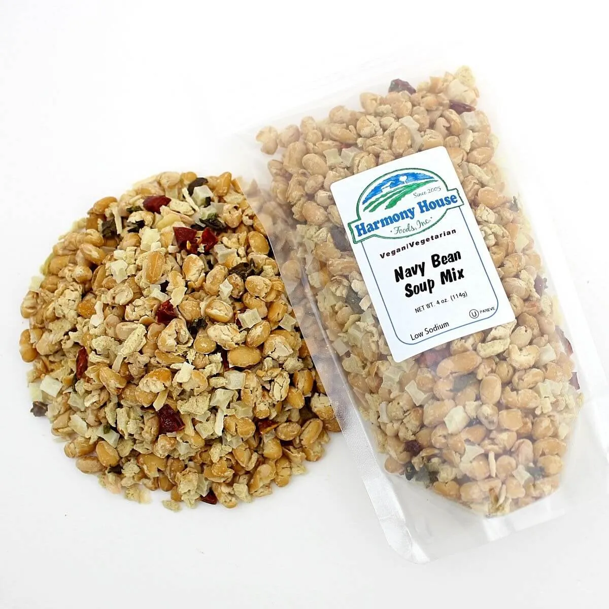 Harmony House Navy Bean Soup Mix - Plain (4 oz)