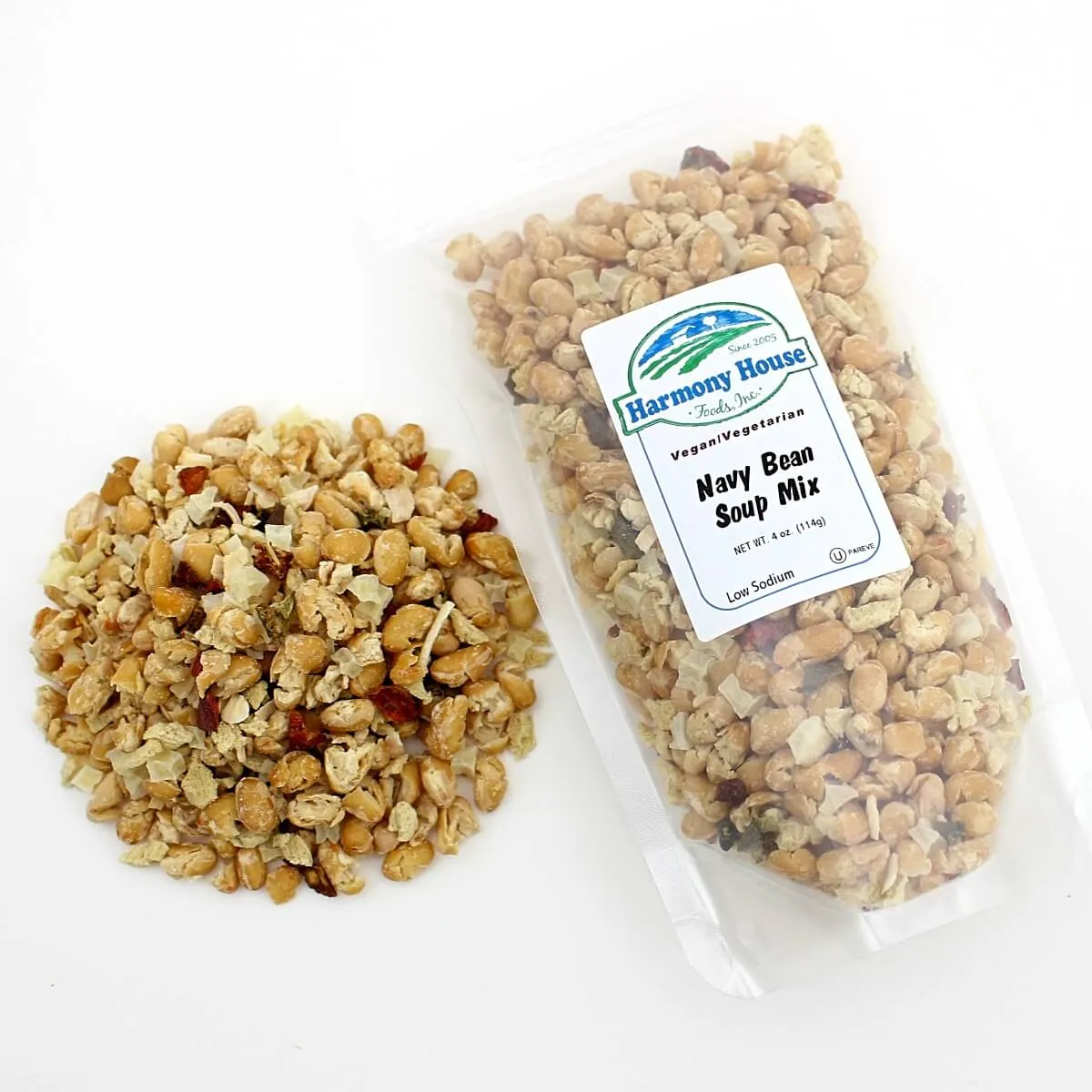 Harmony House Navy Bean Soup Mix - Plain (4 oz)
