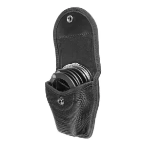 Hero's Pride Ballistic Chain and ASP Coated Double Handcuff Case Black