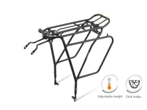 Ibera PakRak Touring Bike Carrier Plus  (for disc brake)