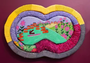 Janet Loren Hill, "Binocular Viewpoint: Filed down to nubs, a humming underbelly of something’s up"