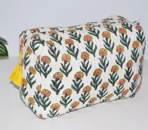 Jumbo Waterproof Toiletry Bag | Suma Floral