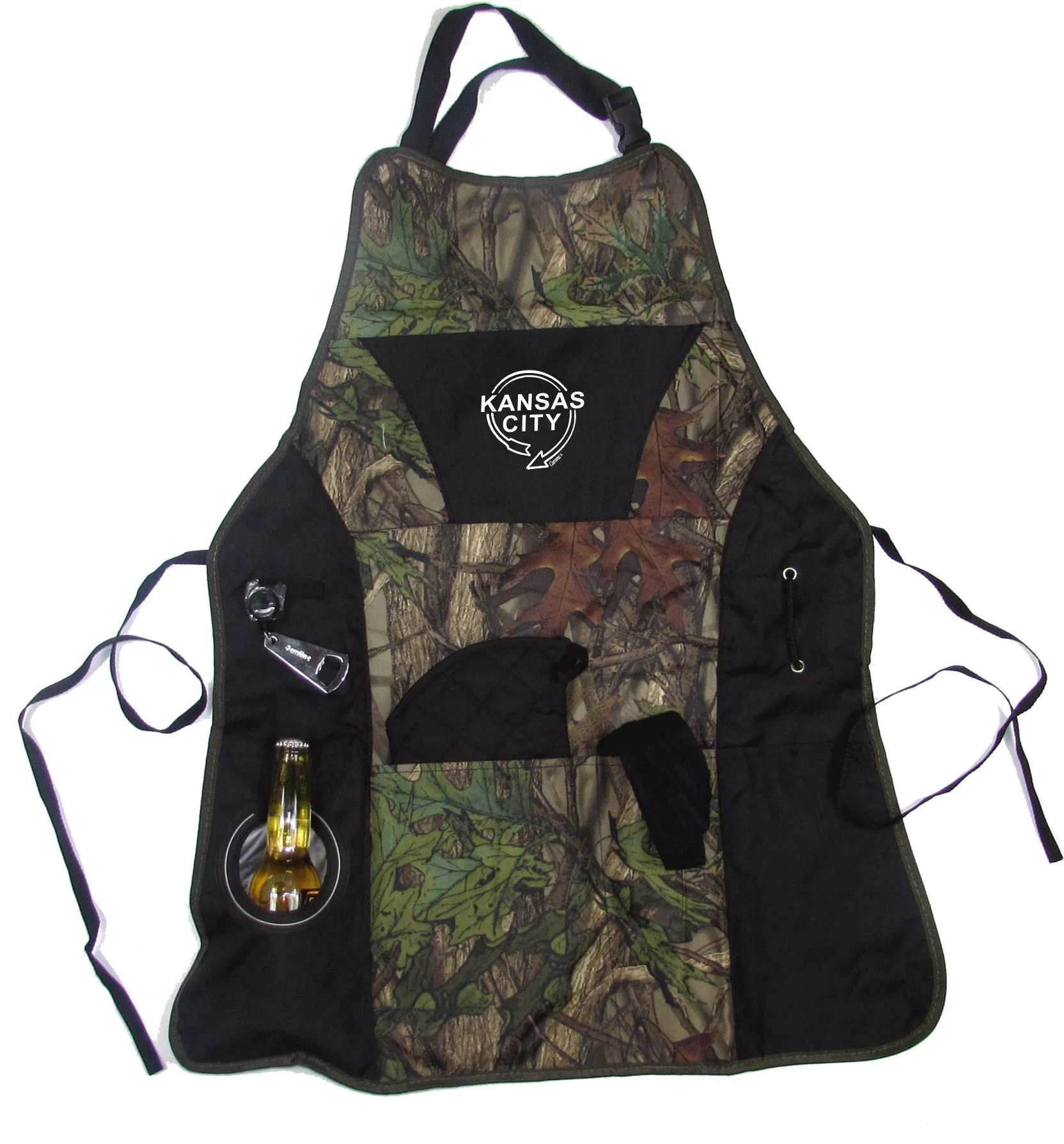 Kansas City Sign Griller BBQ Apron