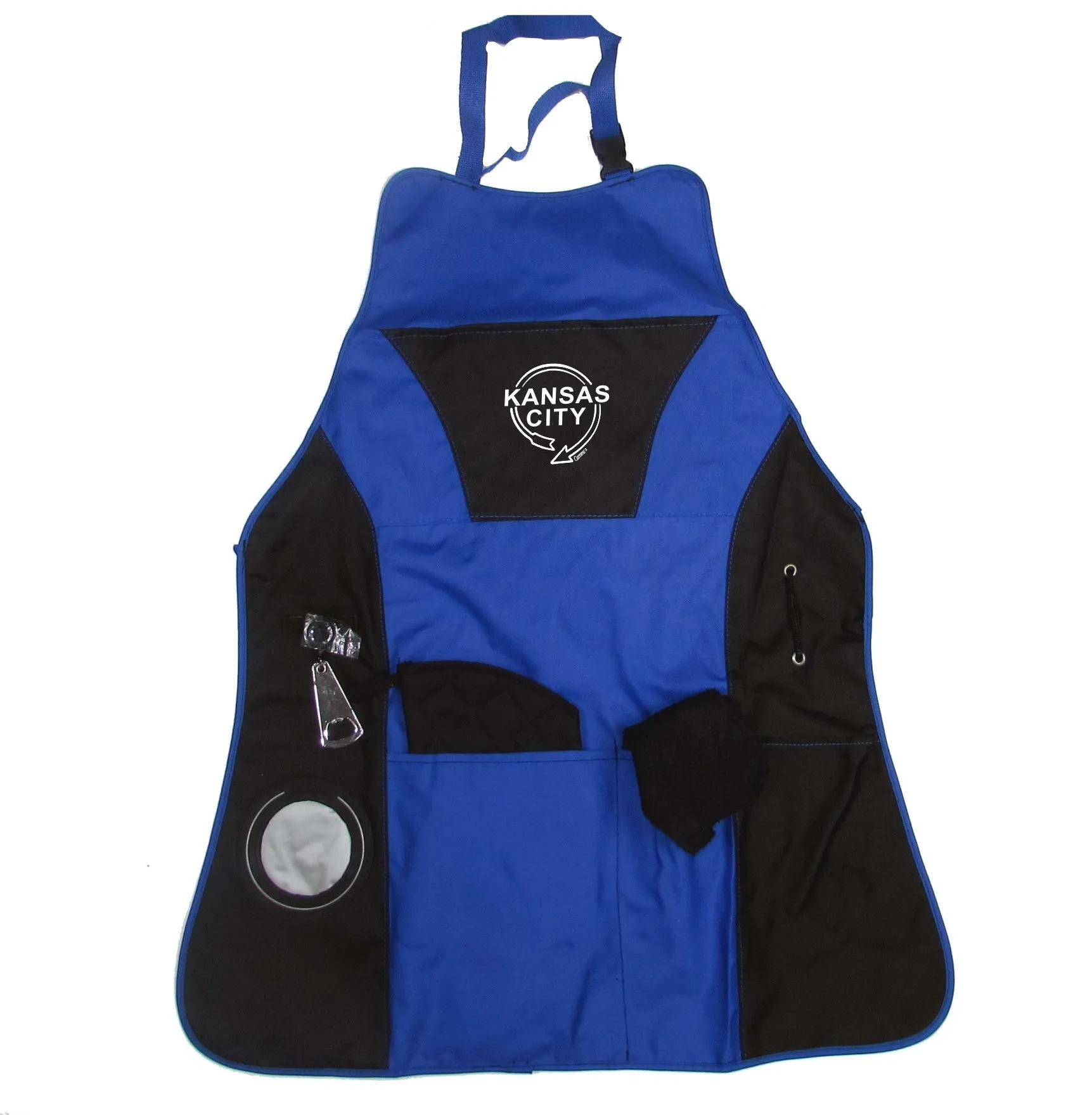 Kansas City Sign Griller BBQ Apron