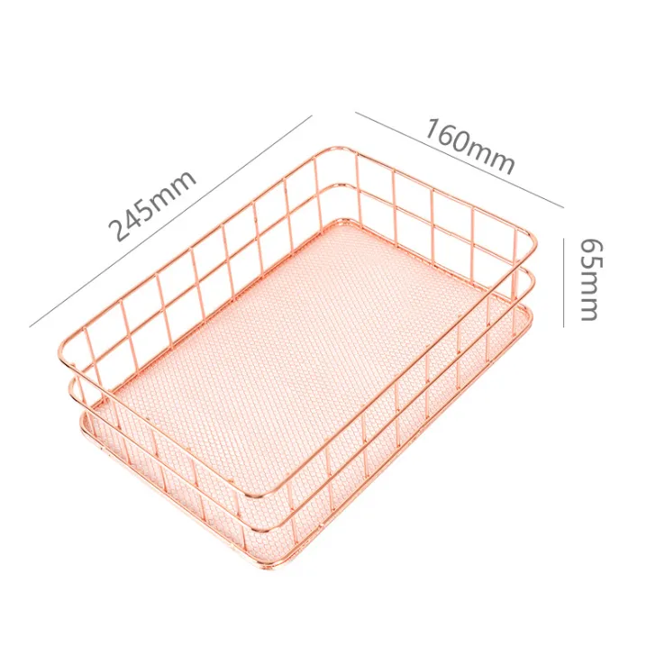 Keii Rose Gold Grid Tray Holder