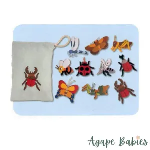 King Dam Felt Bags - Insects
