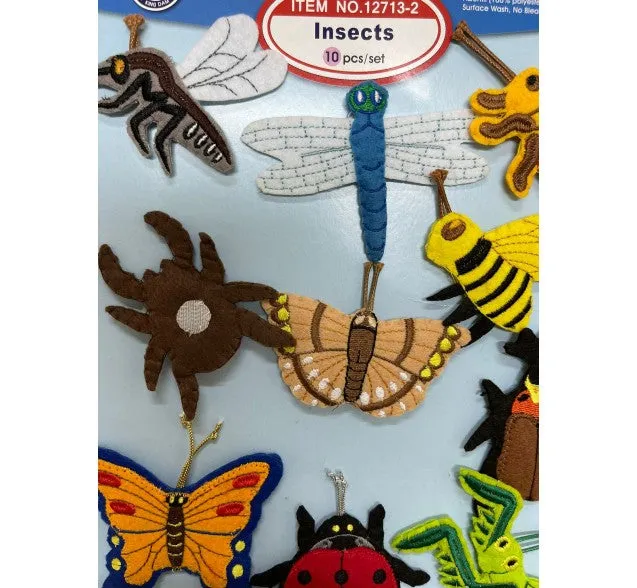 King Dam Felt Bags - Insects