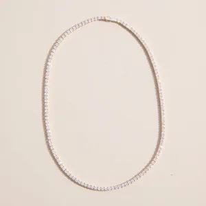 Lab Grown Bold Diamond Tennis Necklace, Katie