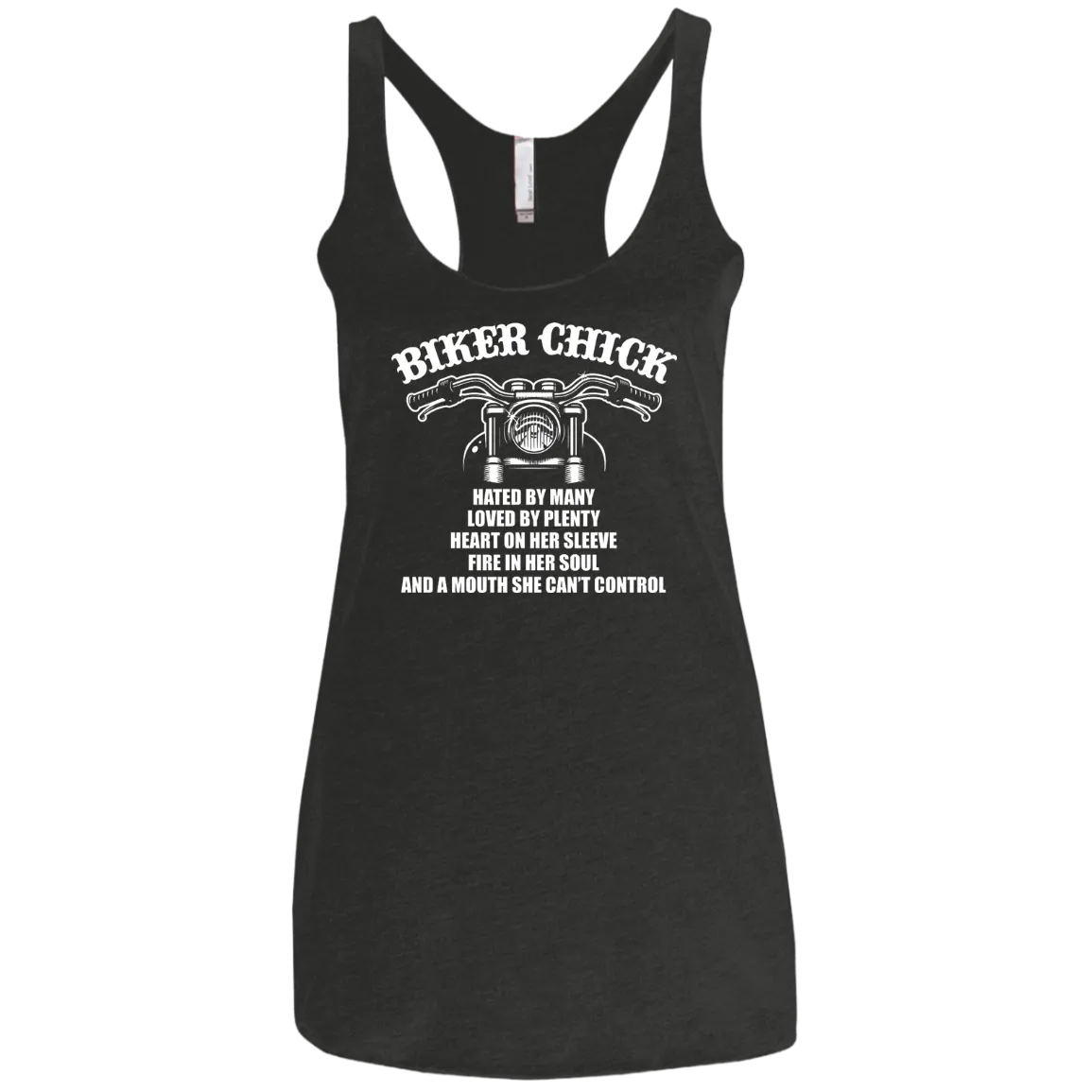 Ladies' Biker Chick Racerback Tank