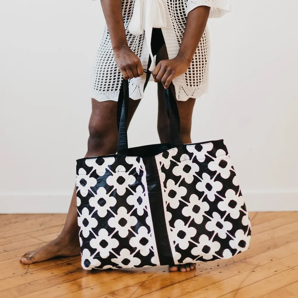 Large Kona Cove Beach Shoulder Tote Bag by Pretty Simple