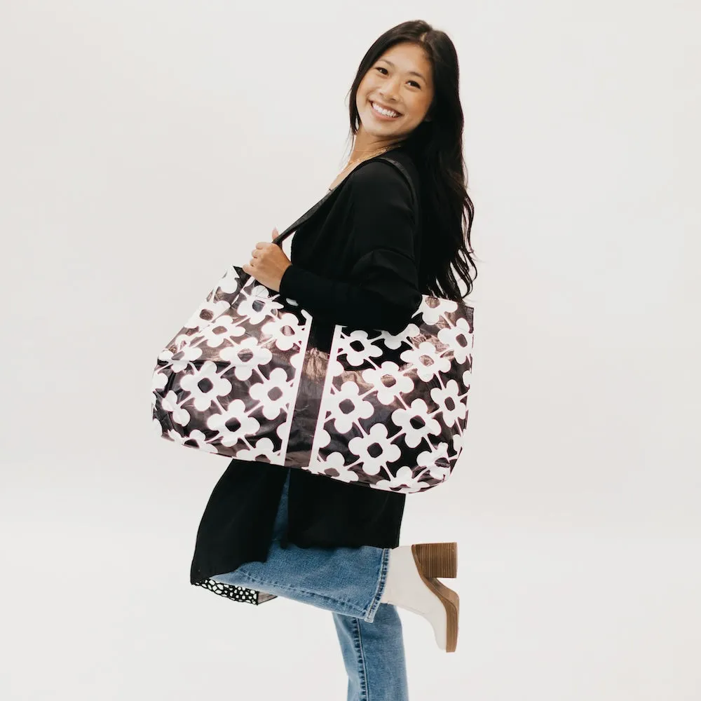 Large Kona Cove Beach Shoulder Tote Bag by Pretty Simple
