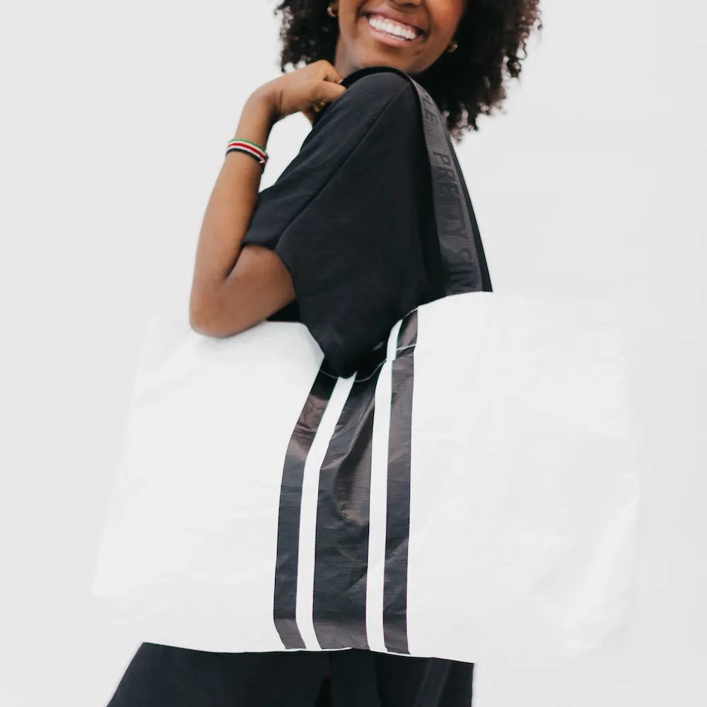Large Kona Cove Beach Shoulder Tote Bag by Pretty Simple